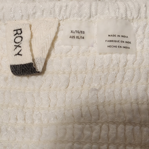 Roxy Under the Cali Sun Tie-Front Dress Size XL - Picture 6 of 8